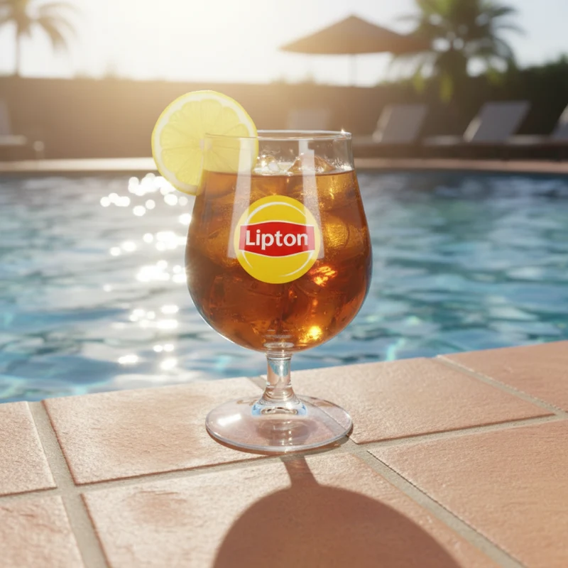 Lipton Ice Tea Verres sphériques - Transparent - 250 ml - Lot de 6