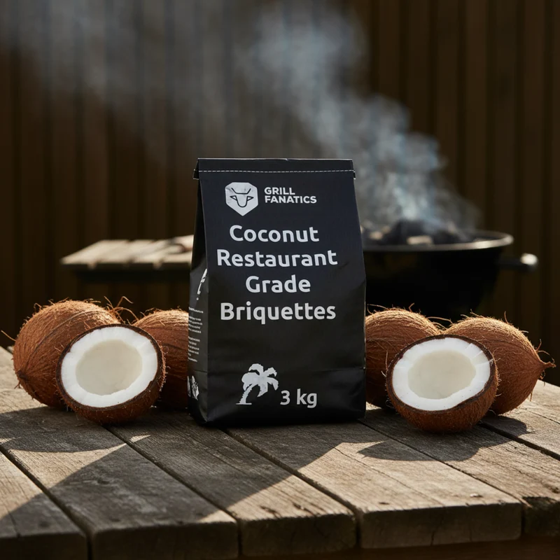 Cookinglife Briquettes de noix de coco pour barbecue 3kg