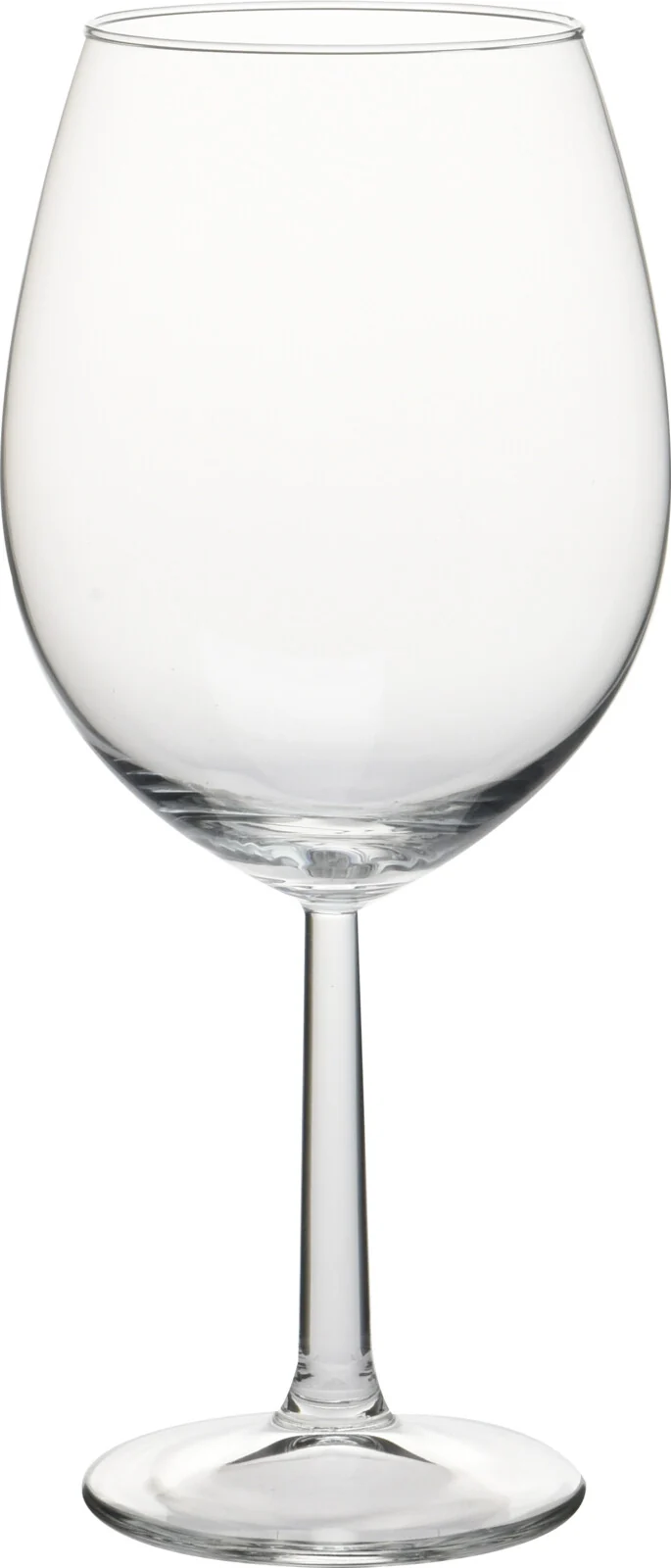Cookinglife Verres à vin 580 ml - Set de 4 - Design verre - Solide - Vin rouge