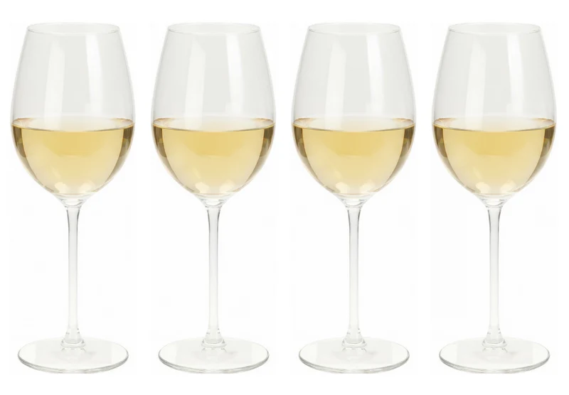 Set de verres a vin Cookinglife - Verres a vin blanc - Solare - 410ml - 4 pièces