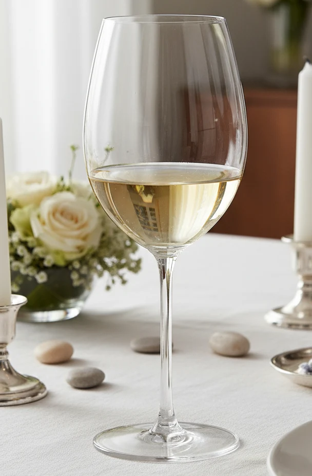 Set de verres a vin Cookinglife - Verres a vin blanc - Solare - 410ml - 4 pièces