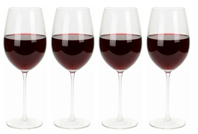 Set de verres à vin Cookinglife - Verres à vin rouge - Solare - 540ml - 4 pièces