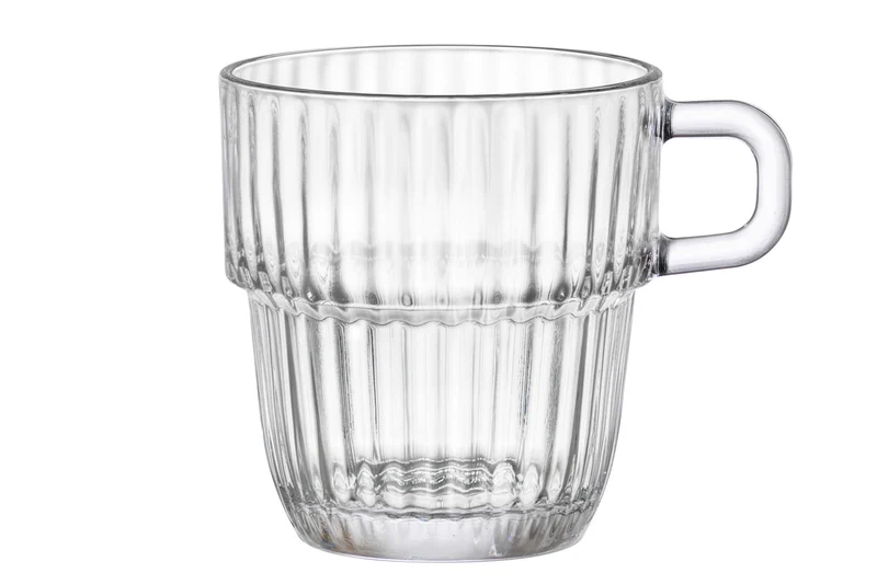 Set de tasses à thé Bormioli Rocco - Avec anse - Barshine - 250 ml - 6 pièces