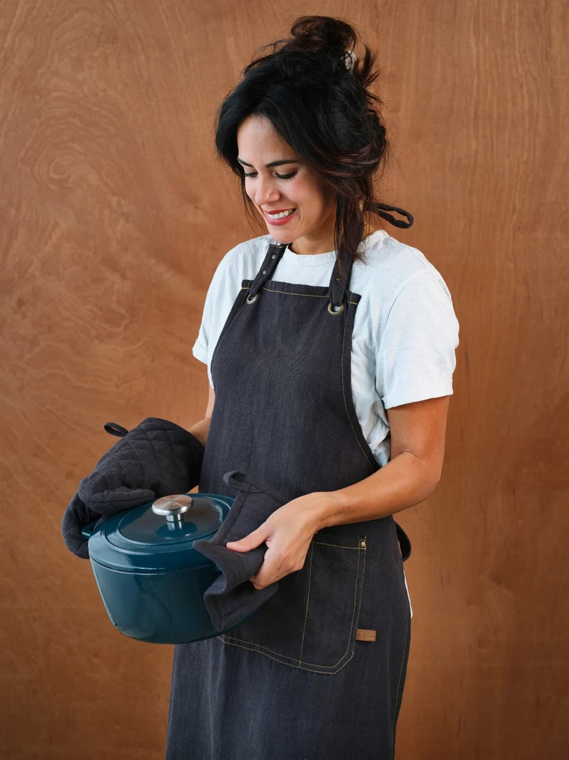 Gant de cuisine Cosy & Trendy - Gant de four - D'nim - Taille unique