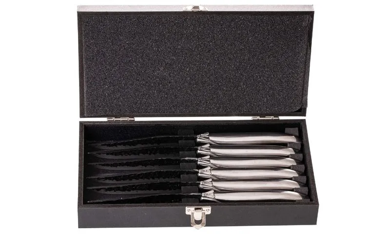 Set de couteaux a steak Blackwell - Laguiole - Lame 10 cm - 6 pieces