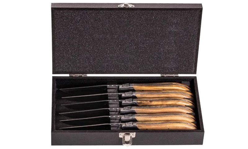 Set de couteaux Blackwell - à steak - Laguiole - 10 cm - 6 pièces