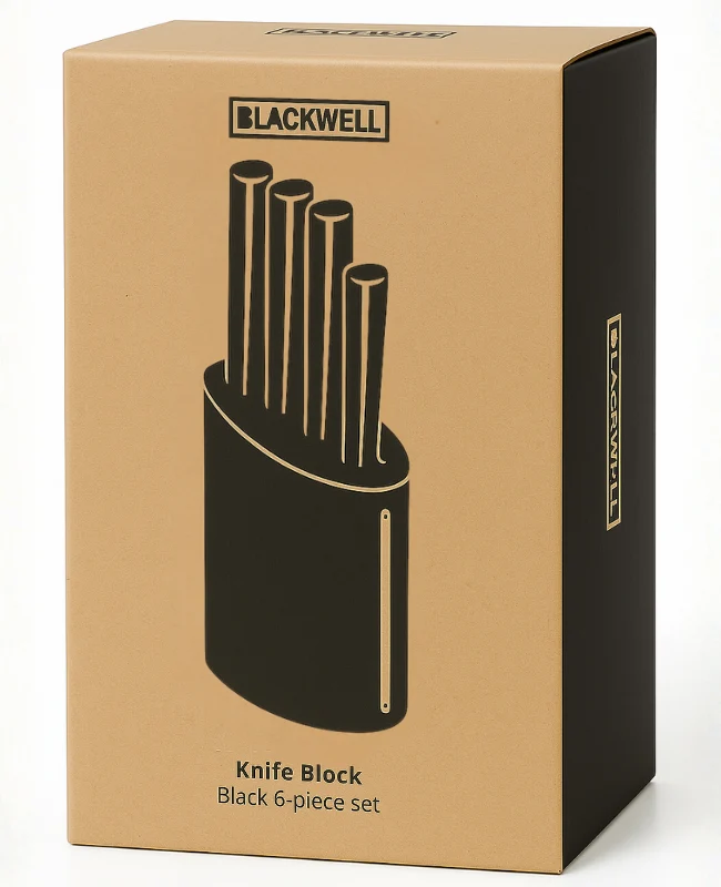 Ensemble de couteaux Blackwell - Bloc de couteaux - Deluxe - 20 cm - 6 pièces