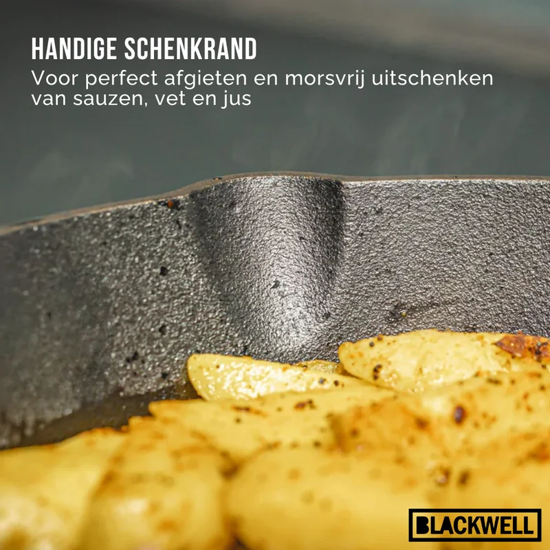 Poêle en fonte Blackwell - Poêle à frire - Cook & Grill - 20 cm