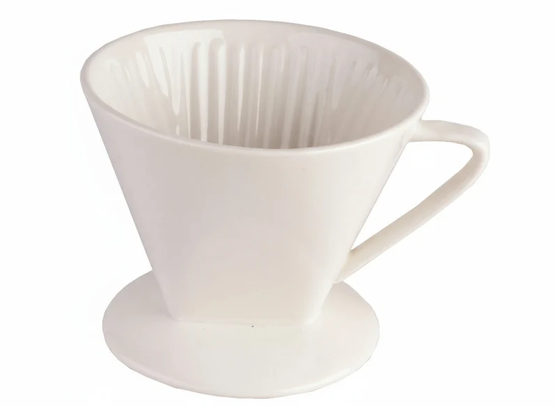 Porte-filtre à café Cookinglife - en porcelaine - Barista - Taille 4