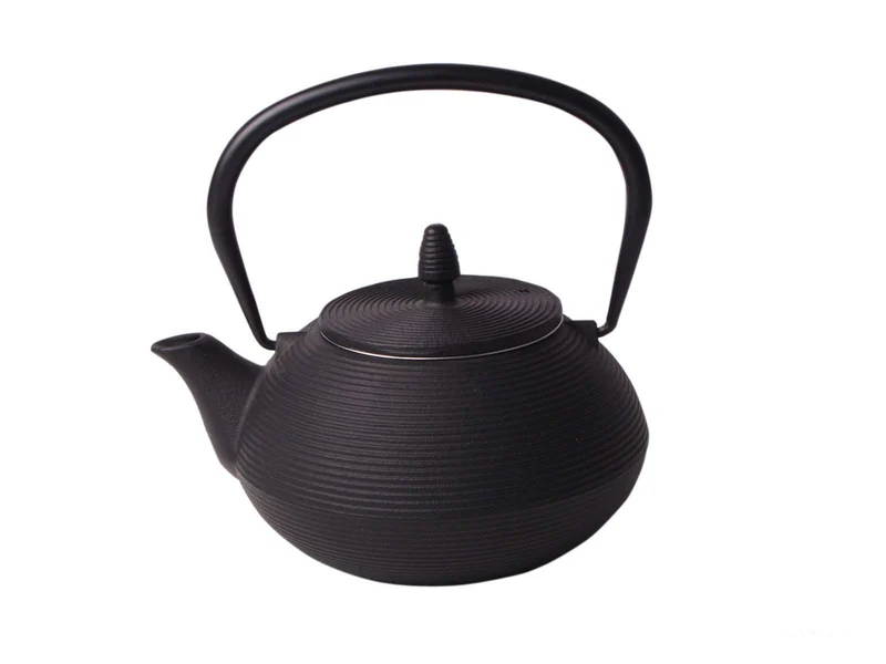 Théière Cookinglife Itome avec filtre en inox - Fonte noire - 800 ml