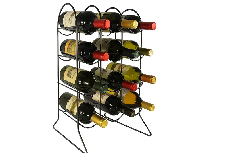 Casier à vin Svenska Living - Étagère à vin - Bar Essentials - 12 bouteilles