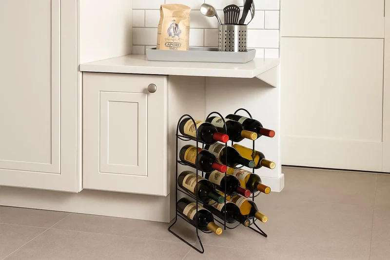 Casier à vin Svenska Living - Étagère à vin - Bar Essentials - 12 bouteilles