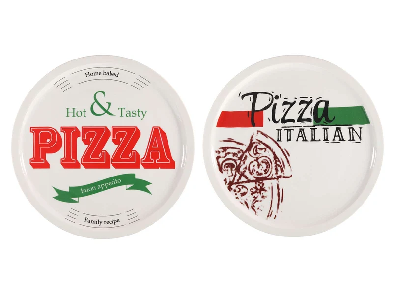 Assiette à pizza Sareva - Plat à pizza - Buon Appetito - Ø 30 cm