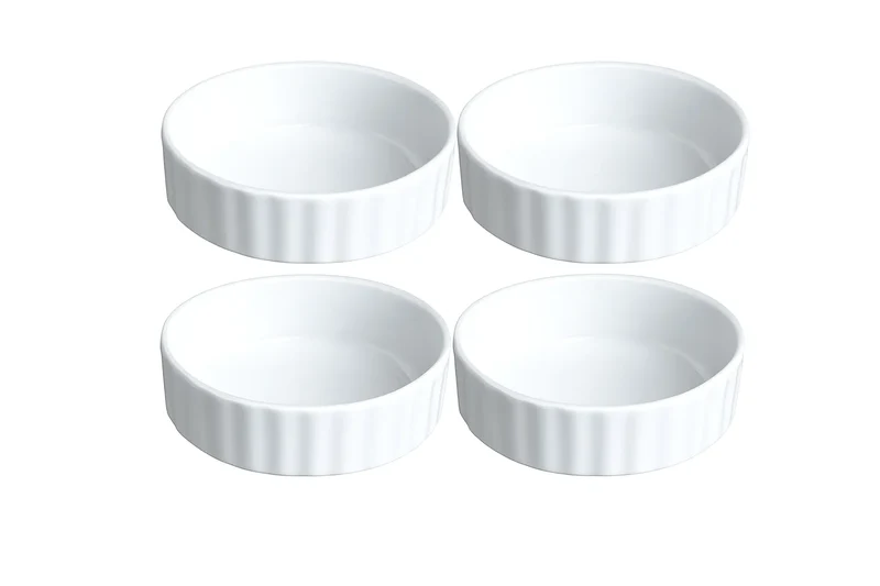 Set de crème brûlée Cookinglife - Chalumeau - Ø 12 cm - 5 pièces