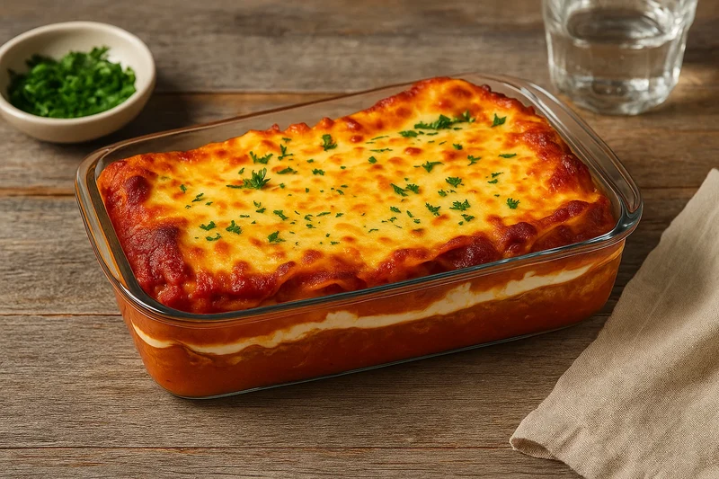 Plat a four Cookinglife - Plat a gratin en verre - Cookinglife Italian - 1,6 L