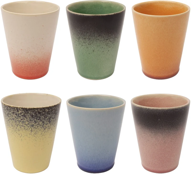 Set de service à café Studio Tavola - Tasses et mugs - Fire - 12 pièces