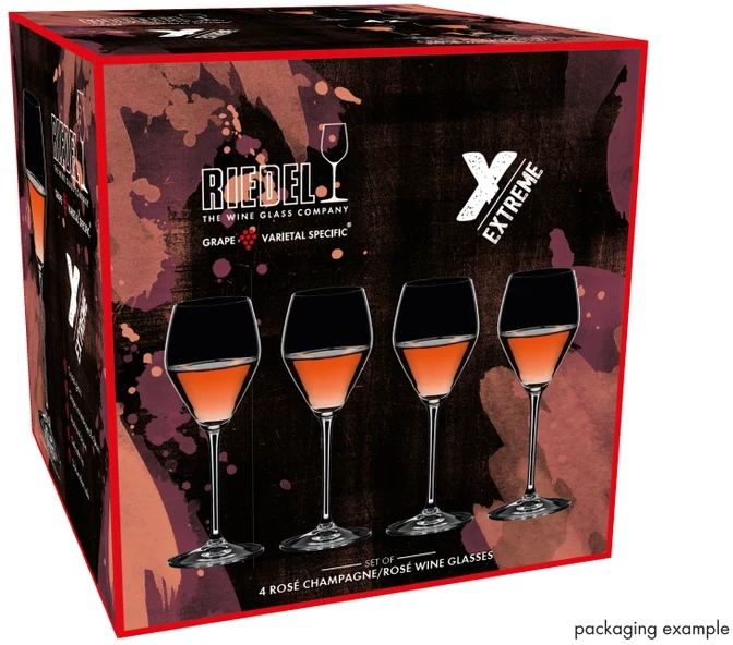 Set de verres a champagne Riedel - Verres a champagne - Extreme - 322ml - 4 pcs