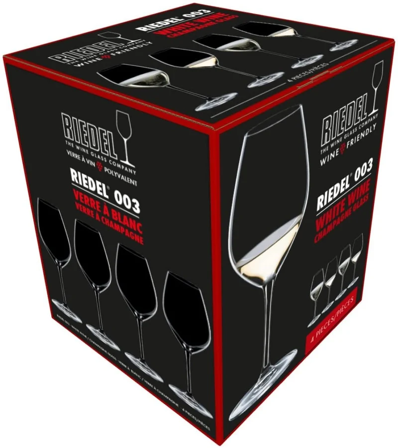Set de verres à vin Riedel - Verres à champagne - WineFriendly - 440ml - 4pièces
