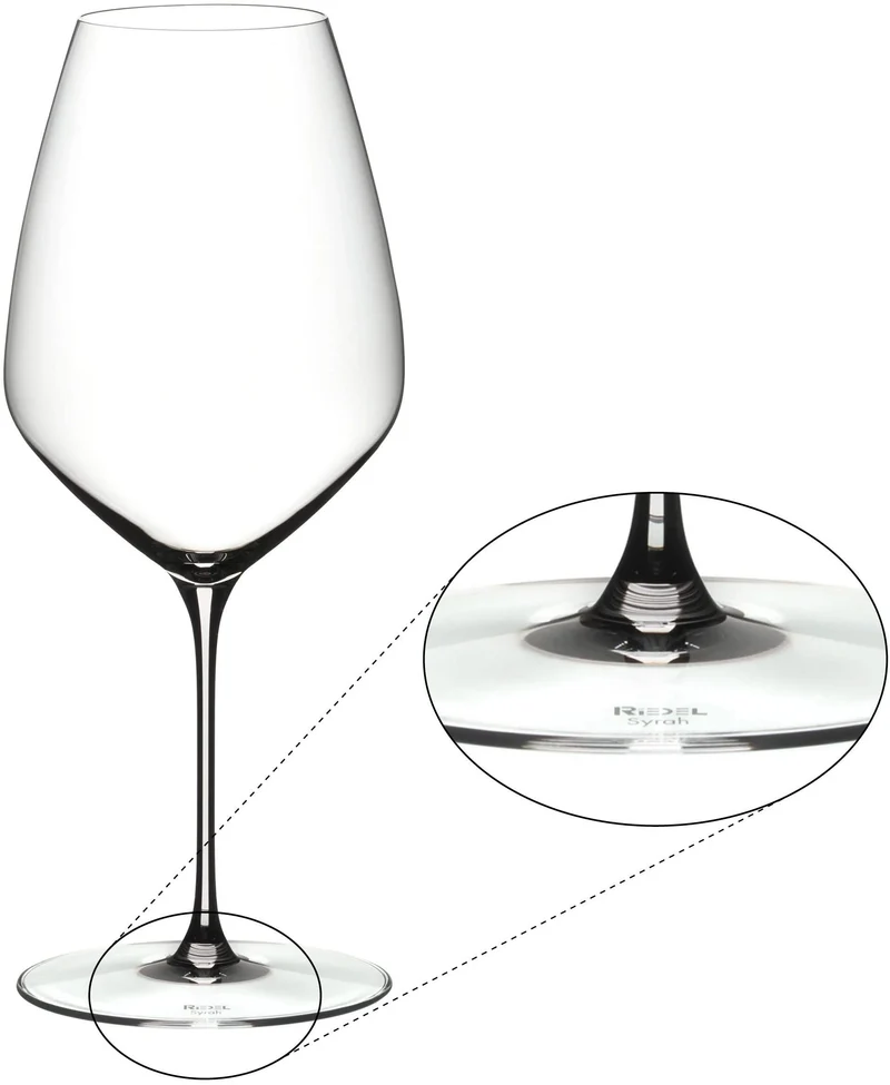 Set de verres a vin Riedel - Verres a vin rouge - Veloce - 720 ml - 2 pièces