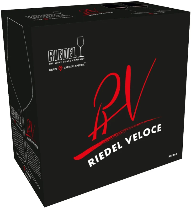 Set de verres a vin Riedel - Verres a vin rouge - Veloce - 720 ml - 2 pièces