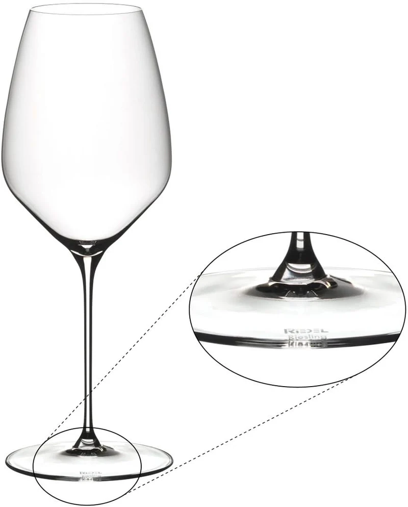 Ensemble de verres a vin Riedel - Verres a vin blanc - Veloce - 570ml - 2 pièces