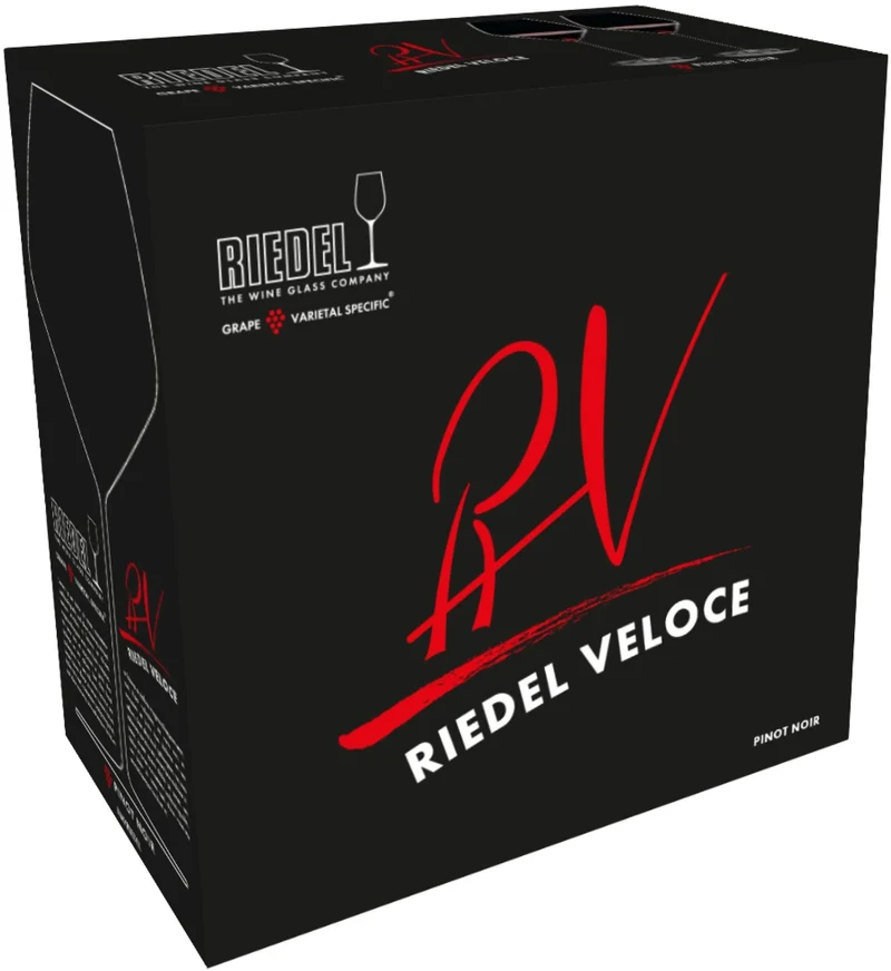 Ensemble de verres a vin Riedel - Verres a vin rouge - Veloce - 763ml - 2 pièces