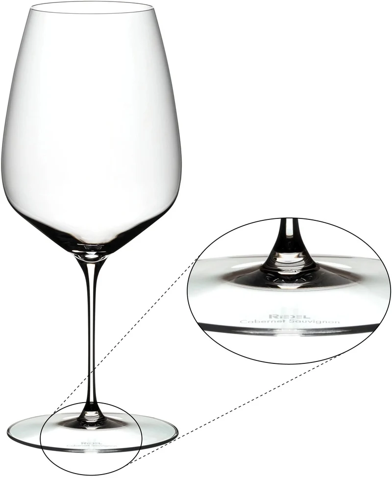 Set de verres à vin Riedel - Verres à vin rouge - Veloce - 829 ml - 2 pièces