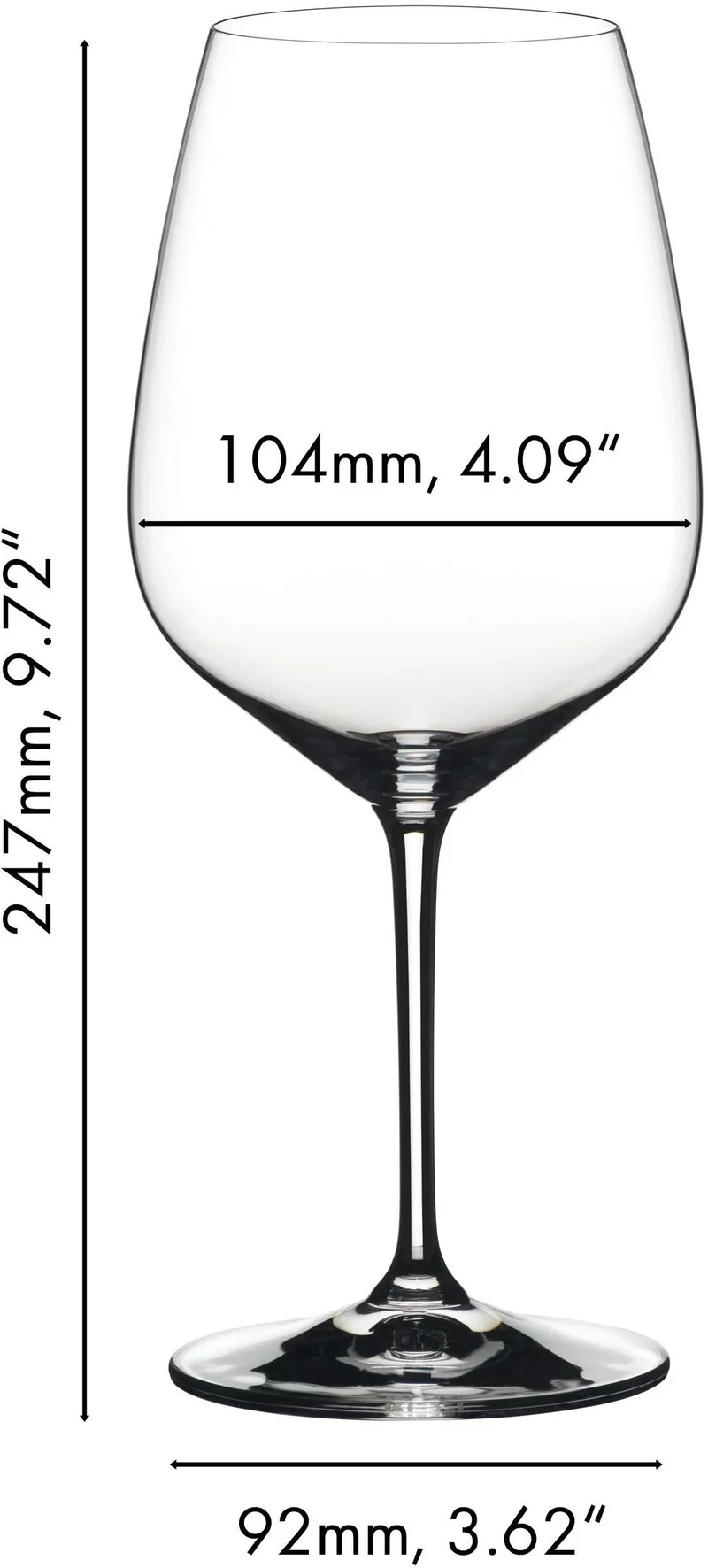 Set de verres a vin Riedel - Verres a vin rouge - Extreme - 800 ml - 2 pièces