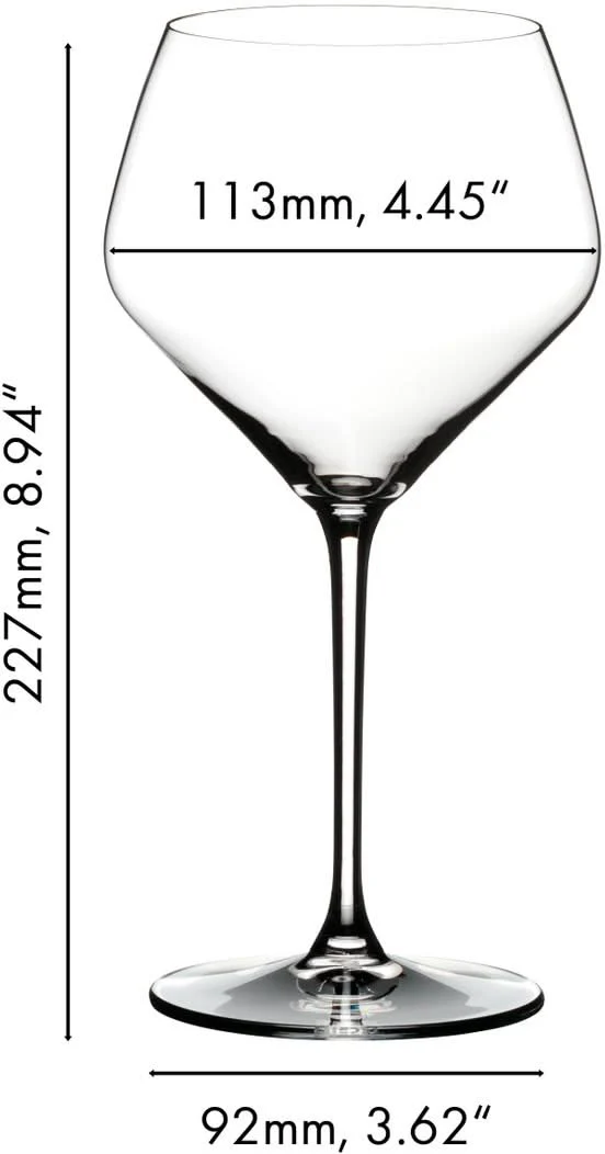 Set de verres a vin Riedel - Chardonnay - Extreme - 670 ml - 2 pièces