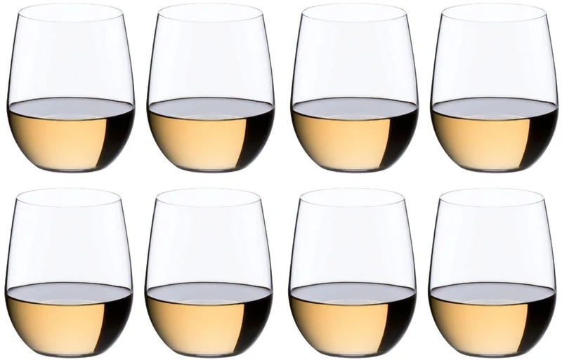 Ensemble de verres a vin Riedel - Viognier - O Wine - 320 ml - 8 pièces