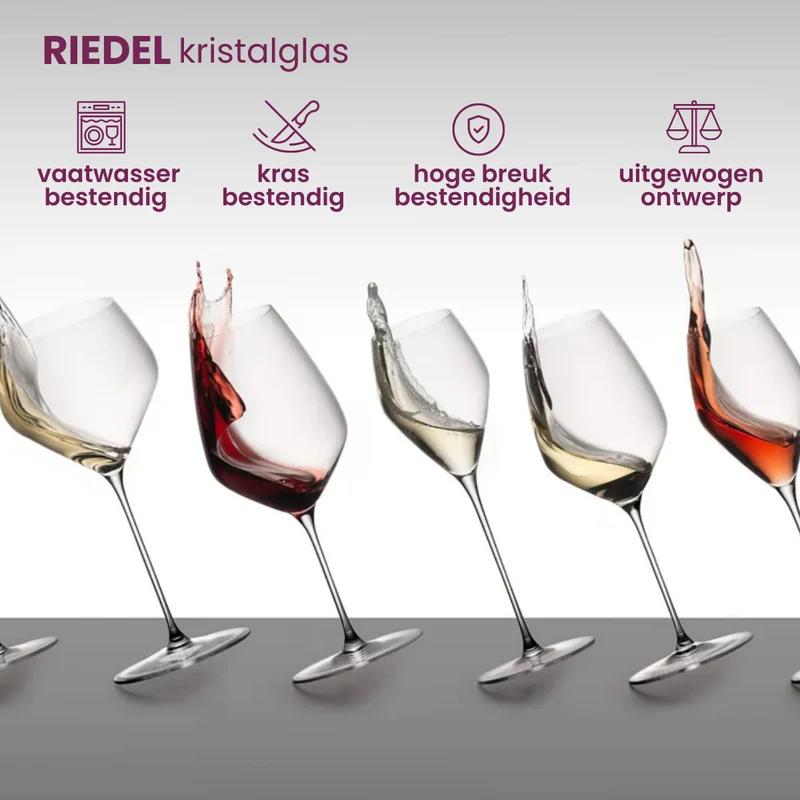 Ensemble de verres a vin Riedel - Riesling - Extreme - 490 ml - 4 pièces