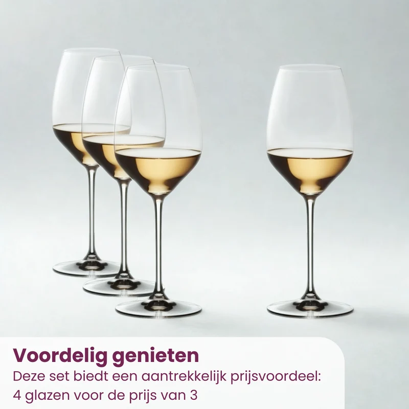 Ensemble de verres a vin Riedel - Riesling - Extreme - 490 ml - 4 pièces