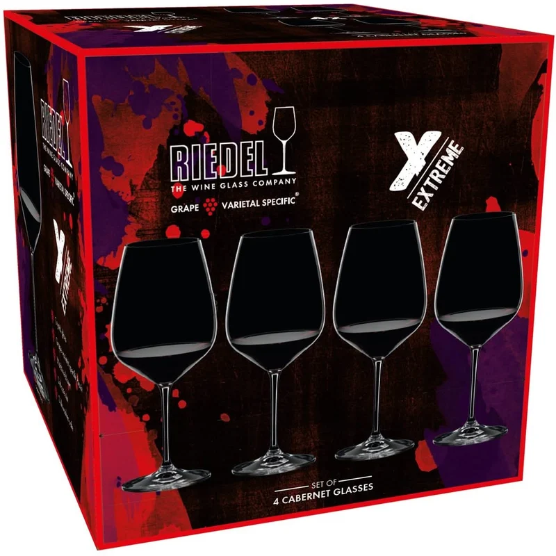 Ensemble de verres a vin Riedel - Cabernet - Extreme - 800 ml - 4 pieces