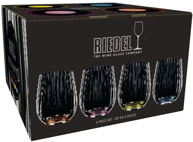 Ensemble de verres a eau Riedel - Tumbler - Happy O - 337 ml - 4 pièces