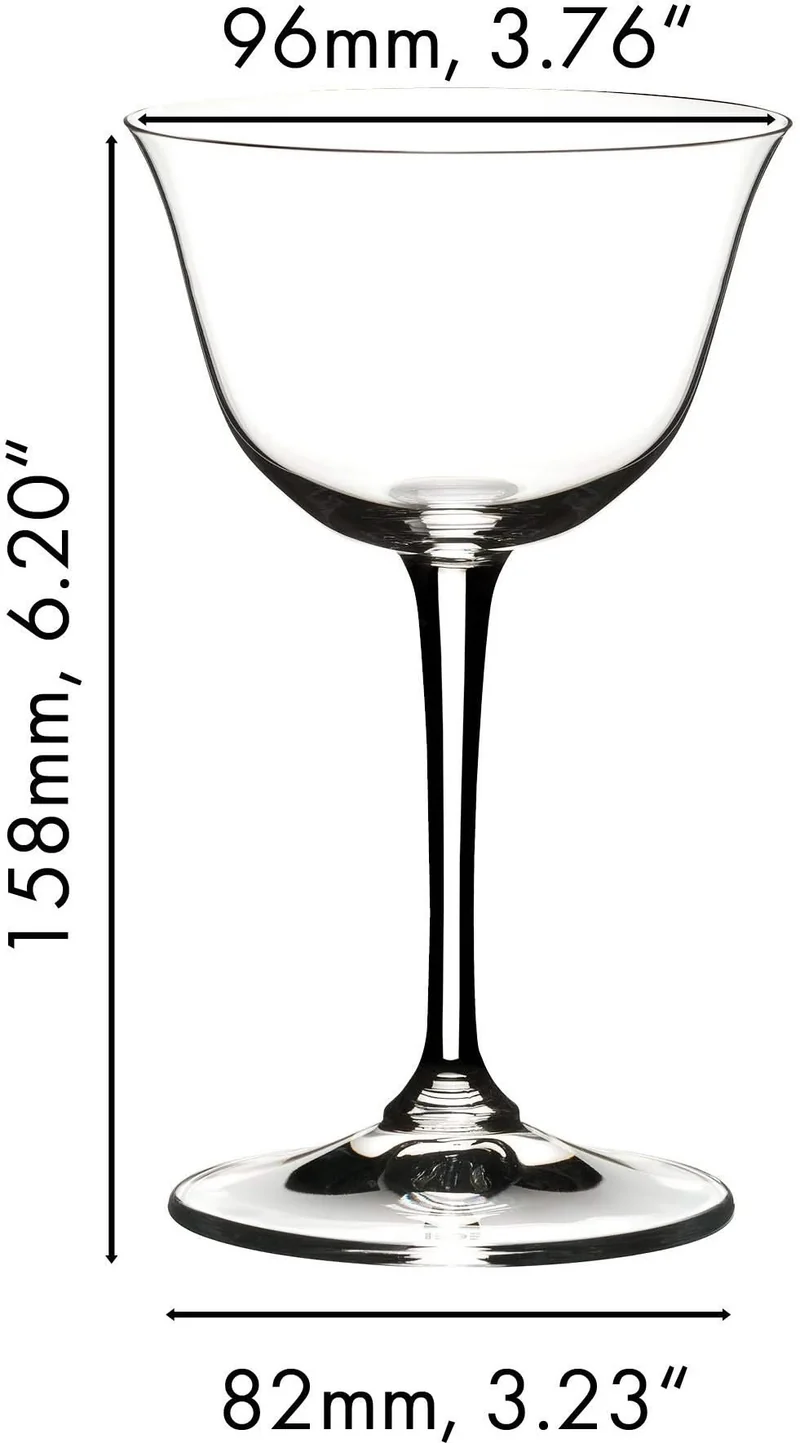 Ensemble de verres à cocktail Riedel - Verre Sour - Sour - 220 ml - 2 pièces