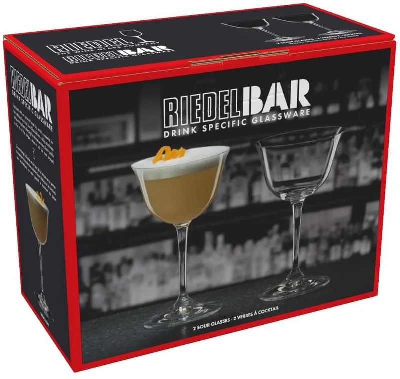 Ensemble de verres a cocktail Riedel - Nick et Nora - Drink - 140 ml - 2 pièces