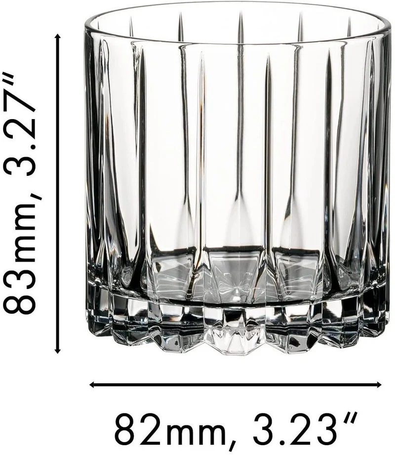 Set de verres à whisky Riedel - Rocks - Verres spécifiques - 283 ml - 2 pièces