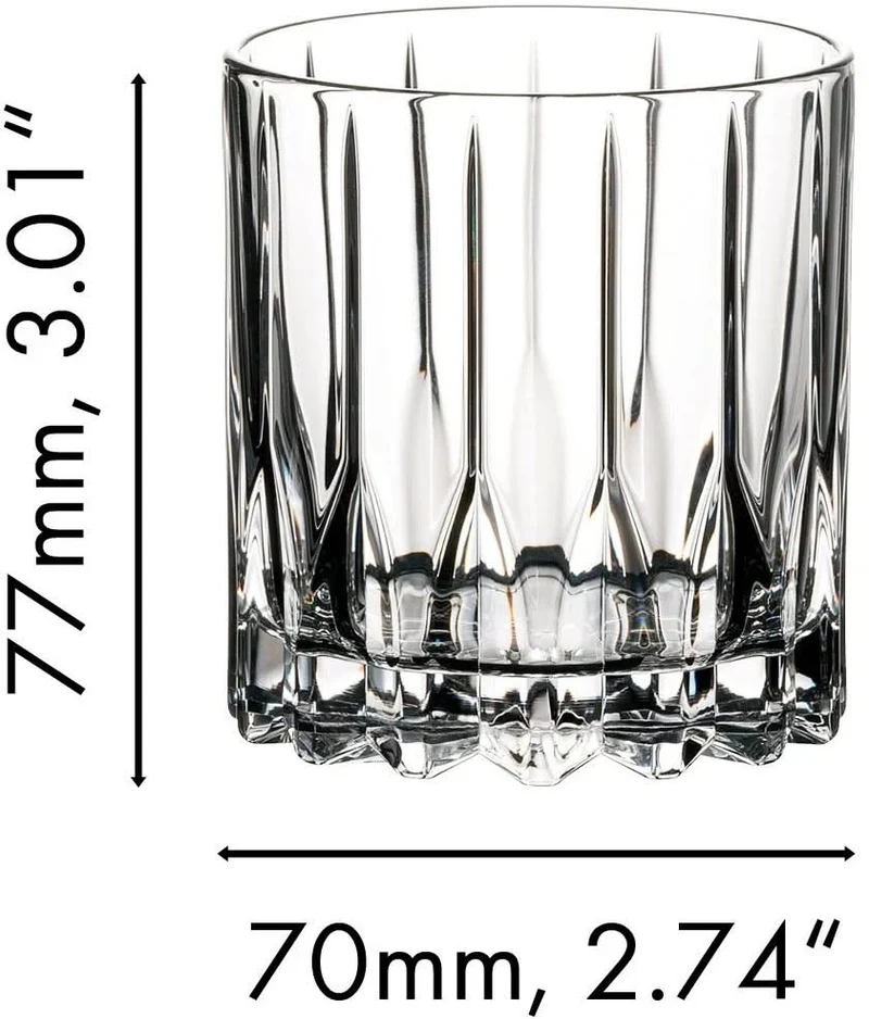 Set de verres a cocktail Riedel - Old-Fashioned - Neat - 174 ml - 2 pièces