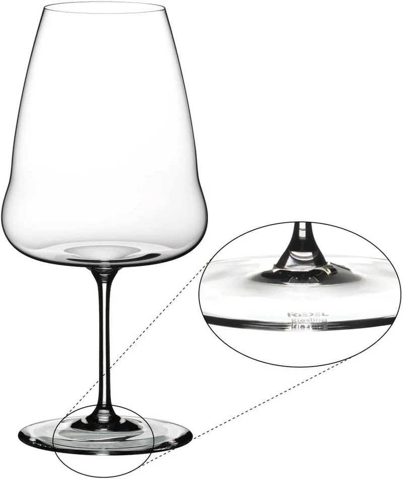 Verre à vin blanc Riedel - Verre Riesling - Winewings - 1017 ml