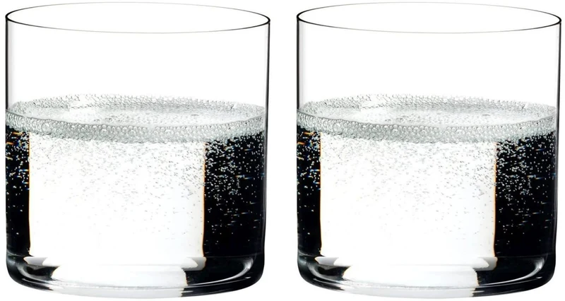 Ensemble de verres a eau Riedel - Verres sans pied - O Wine - 330 ml - 2 pièces