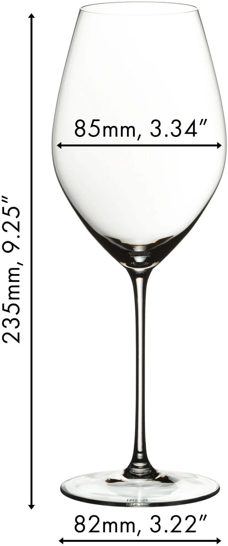 Set de verres a vin Riedel - Verres a champagne - Veritas - 449ml - 2 pièces