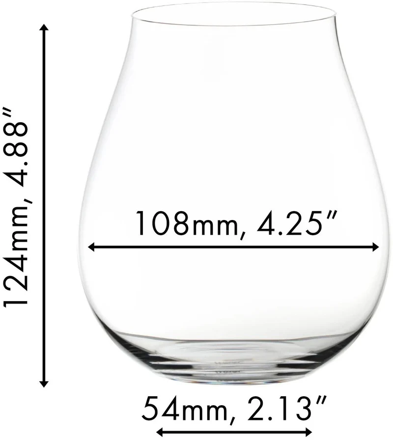 Ensemble de verres a gin tonic Riedel - Tulipe - O Wine - 762 ml - 4 pièces