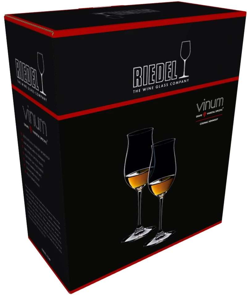 Ensemble de verres à cognac Riedel - Hennessy - Vinum - 170 ml - 2 pièces