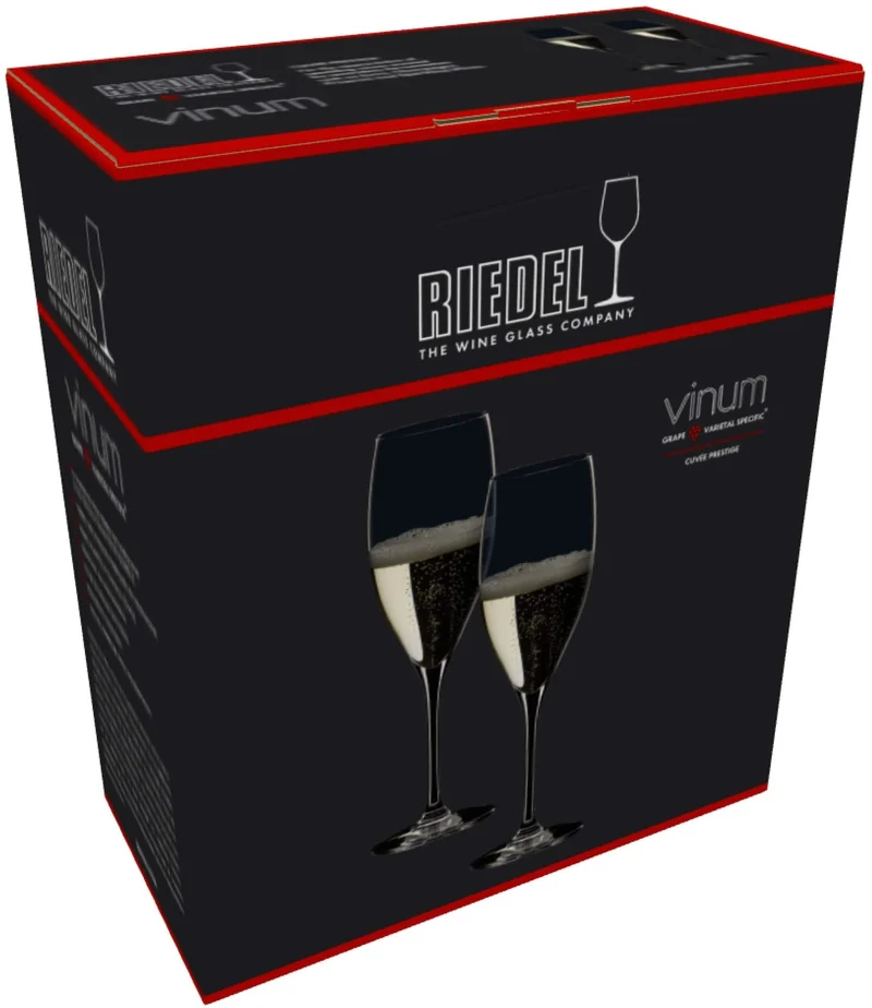 Set de verres a champagne Riedel - Verres a champagne - Vinum - 230ml - 2 pièces