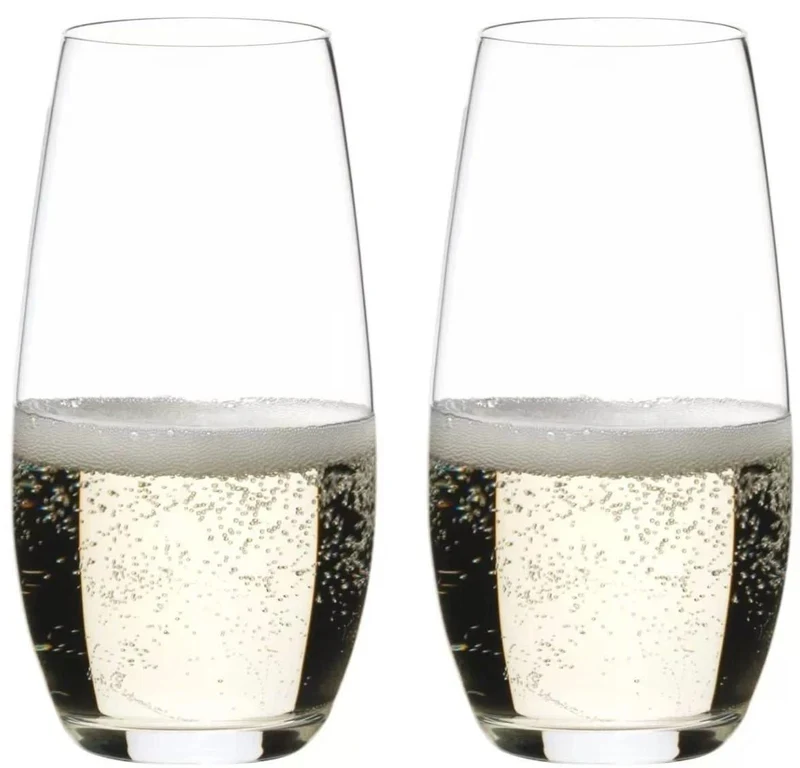 Ensemble de verres à vin Riedel - Verres à champagne - O Wine - 265ml - 2 pièces