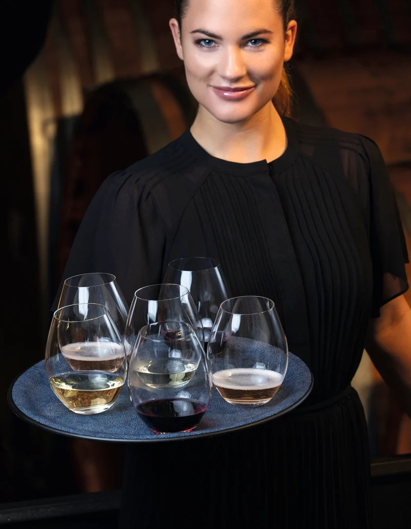 Ensemble de verres à vin Riedel - Verres à champagne - O Wine - 265ml - 2 pièces