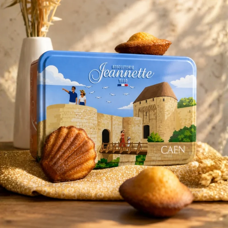 Assortiment de Madeleines | Boîte à Sucre Caen | 200g