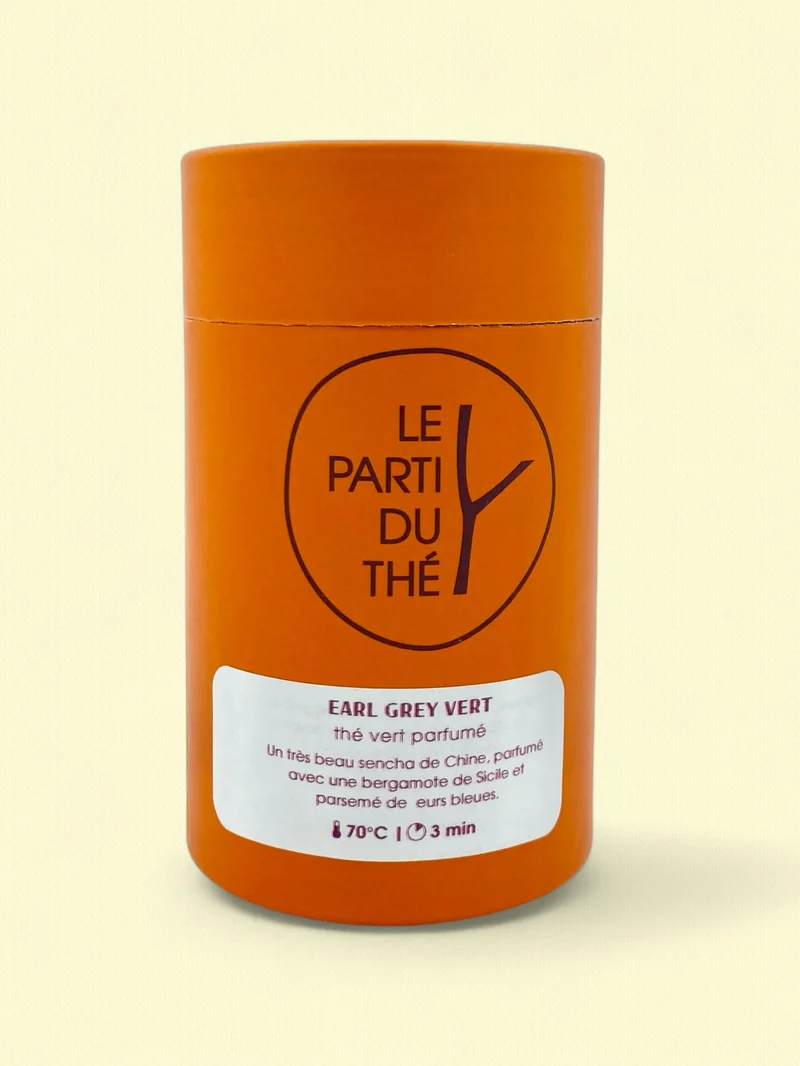 Earl grey vert | Thé vert parfumé à la bergamote