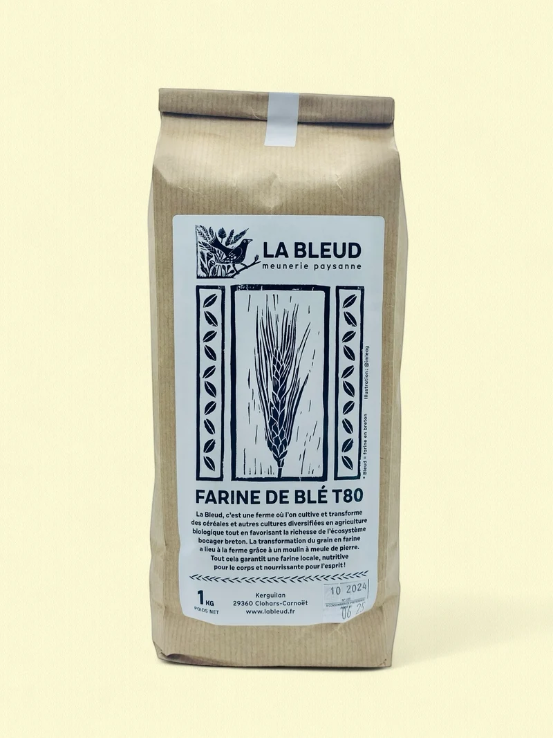 Farine de froment T80 | La Bleud