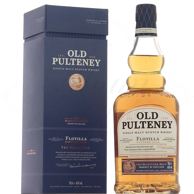 Single Malt Scotch Whisky "Flotilla Vintage 2012" Old Pulteney